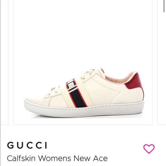 Gucci Ace Stripe Sneakers Tennis Shoes  39 - Picture 2 of 10